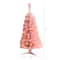 3ft. Pre-Lit Pink Artificial Christmas Tree, Warm White LED Lights